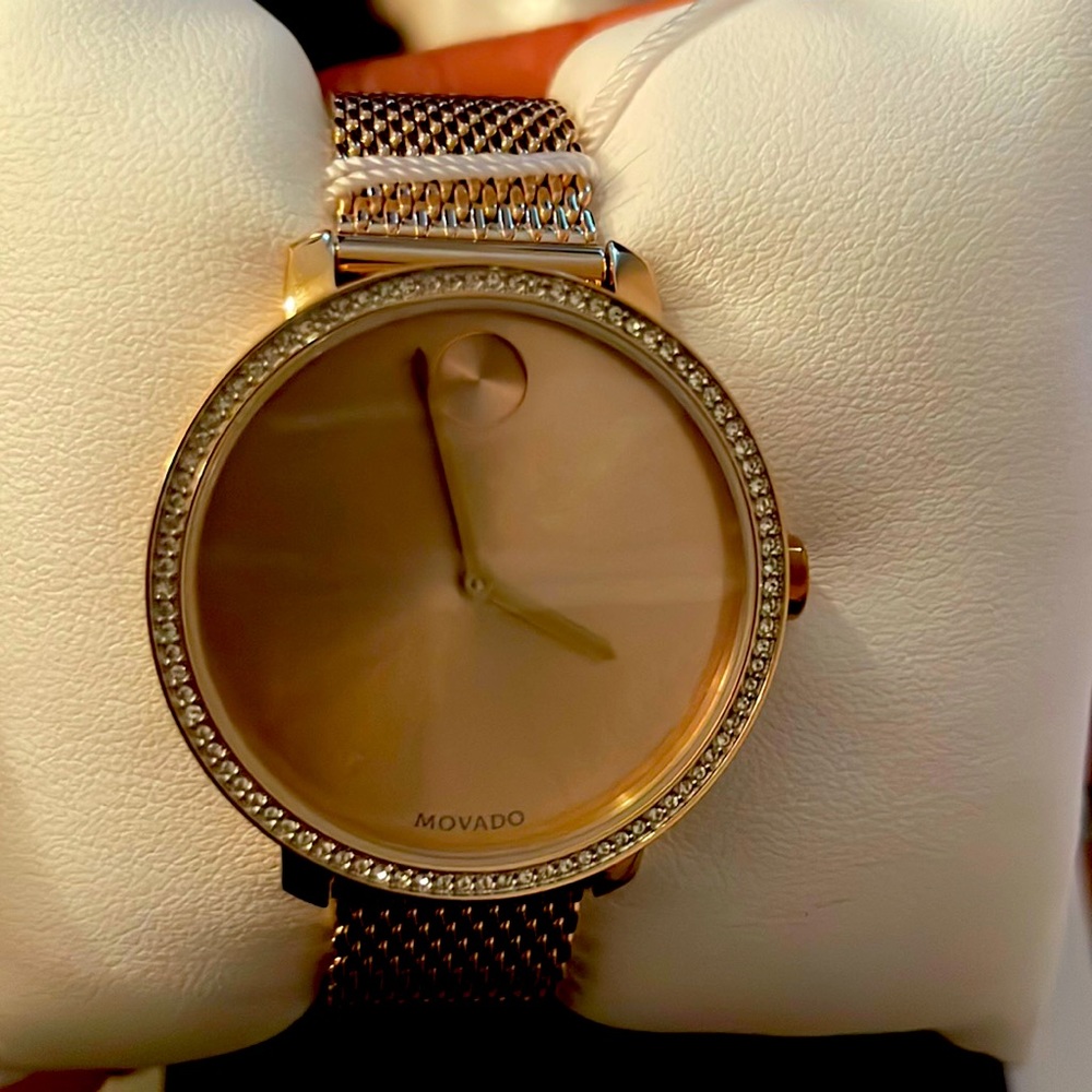movado brand new with tags and box watch
